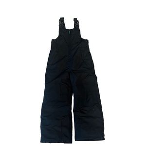 CHAMPION Kids Black Ski Bib, Size XS (4-5)